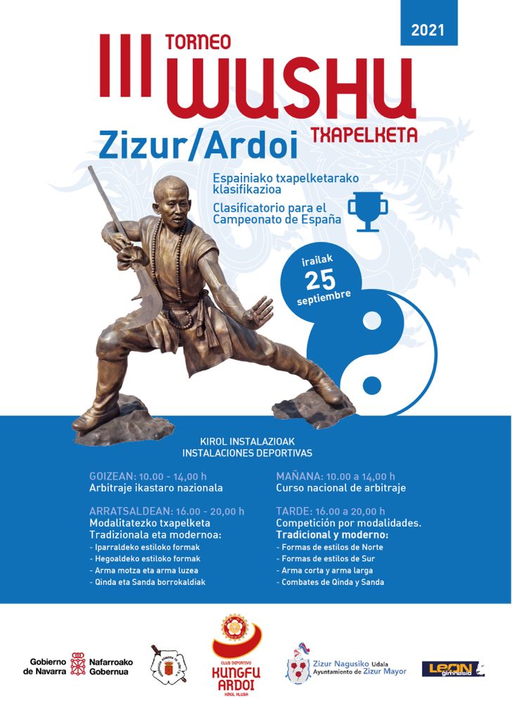 III Torneo de Wu-Shu Zizur Mayor_ 25-09-21